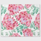 Waterverf Protea Cadeaupapier (Vlak)
