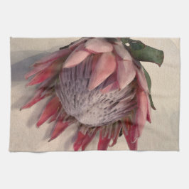 Waterverf Protea Dishcloth Theedoek