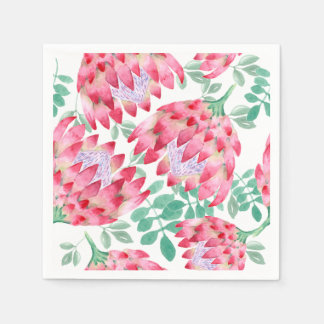 Waterverf Protea Servet