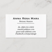 *~* Waterverf Psychisch Medium Reader Metafysisch Visitekaartje (Achterkant)