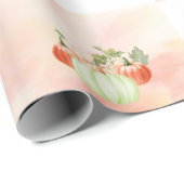 Waterverf Pumkins Cadeaupapier (Rol Hoek)