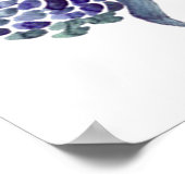 Waterverf Pumpkin Art Print Poster (Hoek)