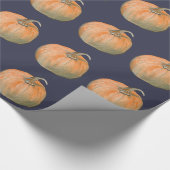 Waterverf Pumpkin Cadeaupapier (Hoek)