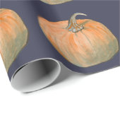 Waterverf Pumpkin Cadeaupapier (Rol Hoek)
