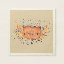 Waterverf Pumpkin Friendsgiving