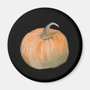 Waterverf Pumpkin Magneet