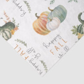 WATERVERF PUMPKINES EN GOEDEREN TISSUEPAPIER (Detail)