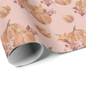 Waterverf Pumpkins Herfst Cadeaupapier (Rol Hoek)