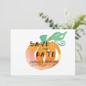 Waterverf Pumpkins Holiday Save the Date (Staand voorkant)