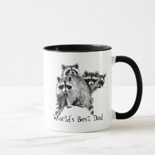 Waterverf Raccoon, Boke, Cyclus Beste vader Mok