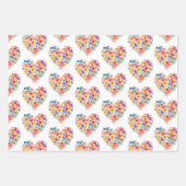 Waterverf Rainbow Birthday Wrapping Paper (Voorkant 3)