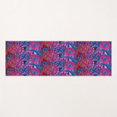 Waterverf Rainbow Colors Mandala Yogamat (Voorkant (horizontaal))