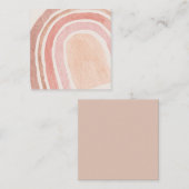 Waterverf Rainbow Note Kaart Notitiekaartje (Voorkant / Achterkant)