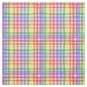 Waterverf Rainbow Pset/Gingham Stof