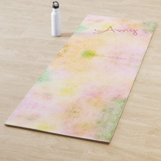 Waterverf Rainbow Sherbet Yoga Mat