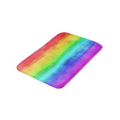 Waterverf Rainbow Stripes Design Mat (Gekanteld)