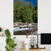 Waterverf Rapids Poster (Thuiskantoor)