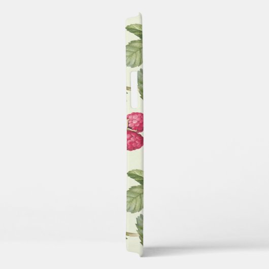 Waterverf Raspberry Naadloos Patroonontwerp Case-Mate iPhone Case (Achterkant / Rechts)