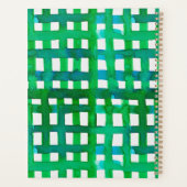 Waterverf raster - groen planner (Achterkant)