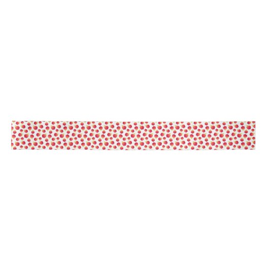 Waterverf Red Apple Pattern Lint (Voorkant)