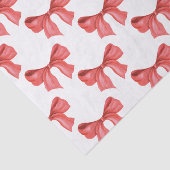 Waterverf Red Bow Tissuepapier (Detail)