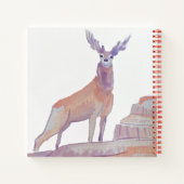 Waterverf Red Deer Notitieboek (Achterkant)