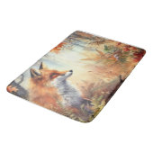 Waterverf Red Fox Herfst herfst kleur Natuur Badmat (Gekanteld)