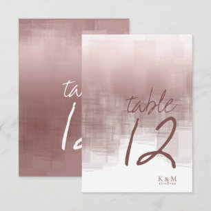 Waterverf reflecteert tabelnummer kaneel ID774 Kaart