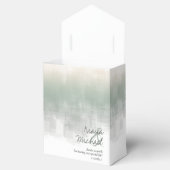 Waterverf Reflecties Bedankt Sage ID774 Bedankdoosjes (Geopend)