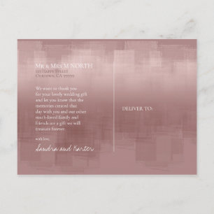 Waterverf Reflecties Dank u Kaneel ID774 Briefkaart