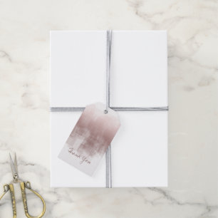 Waterverf Reflecties Dank u Kaneel ID774 Cadeaulabel