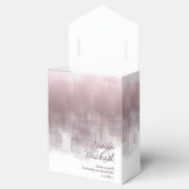Waterverf Reflecties Dank u Mauve ID774 Bedankdoosjes (Geopend)