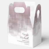 Waterverf Reflecties Dank u Mauve V2 ID774 Bedankdoosjes (Geopend)