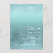 Waterverf Reflections Menu Blauwgroen ID774 (Voorkant)