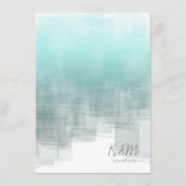 Waterverf Reflections Menu Blauwgroen ID774 (Achterkant)