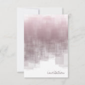 Waterverf Reflections Rehearsal Mauve ID774 Kaart (Achterkant)