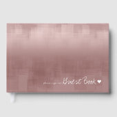 Waterverf Reflections Wedding Cinnamon ID774 Gastenboek (Voorkant)