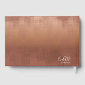 Waterverf Reflections Wedding Clay ID774 Gastenboek (Achterkant)