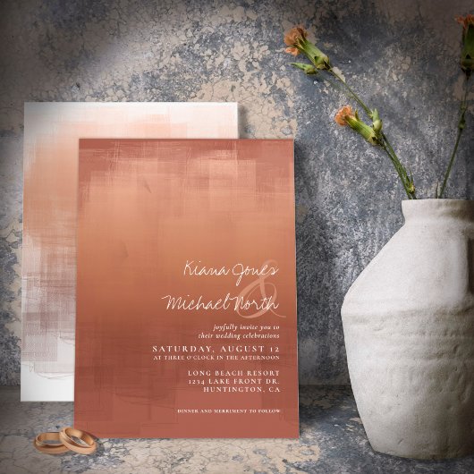 Waterverf Reflections Wedding Clay ID774 Kaart