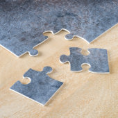 Waterverf Regen op Tin Roof Puzzel Legpuzzel (Zijkant)