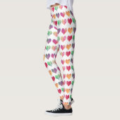 Waterverf regenboog leggings (Links)