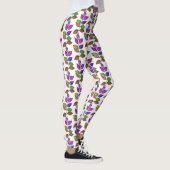 Waterverf regenboogbladeren leggings (Rechts)