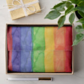 Waterverf regenboogpapier tissuepapier (Geschenk)