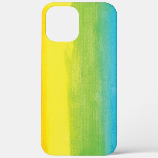 Waterverf regenboogpride, helder vibrant Case-Mate iPhone case (Achterkant)