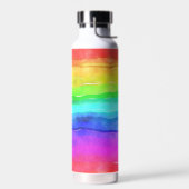 Waterverf regenboogschroefdraad met kopervacuüm waterfles (Links)