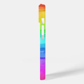 Waterverf regenboogstripmonogram Case-Mate iPhone case (Achterkant / Links)