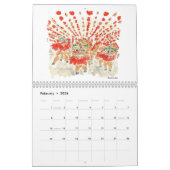 Waterverf Reizen Kalender (Feb 2026)