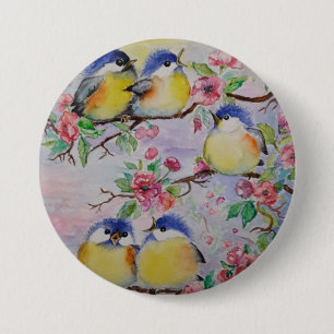 Waterverf - Resollen aanvullen Ronde Button 7,6 Cm