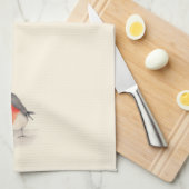 Waterverf Robin Theedoek (Quarter Fold)