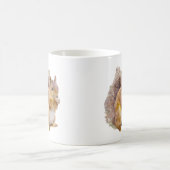 Waterverf rode eekhoorn koffiemok (Center)